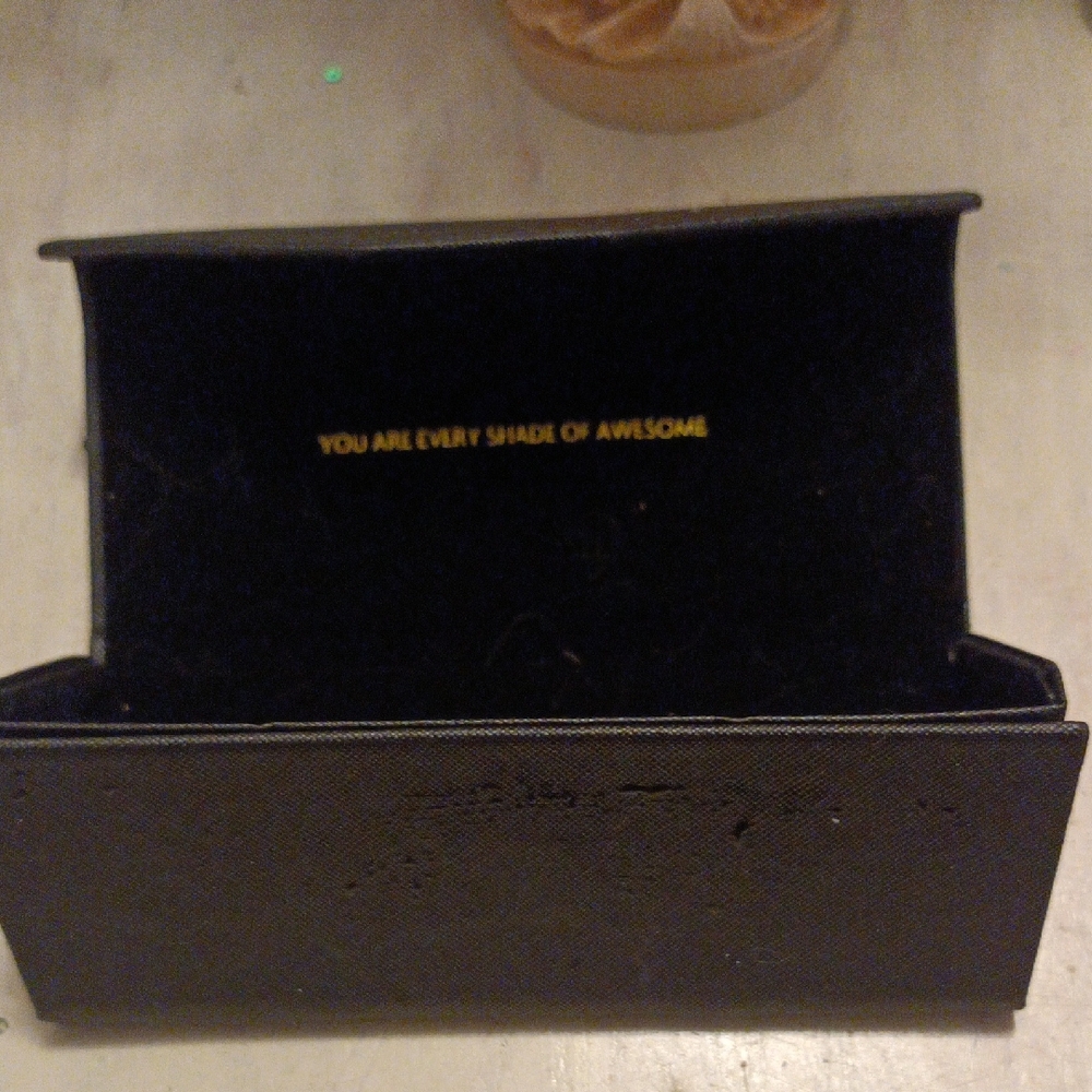 Stylish Black Sunglasses Case